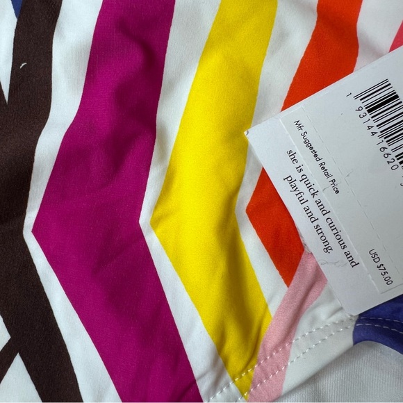 Kate Spade High Waisted Bikini Swim Bottom - Picture 2 of 4